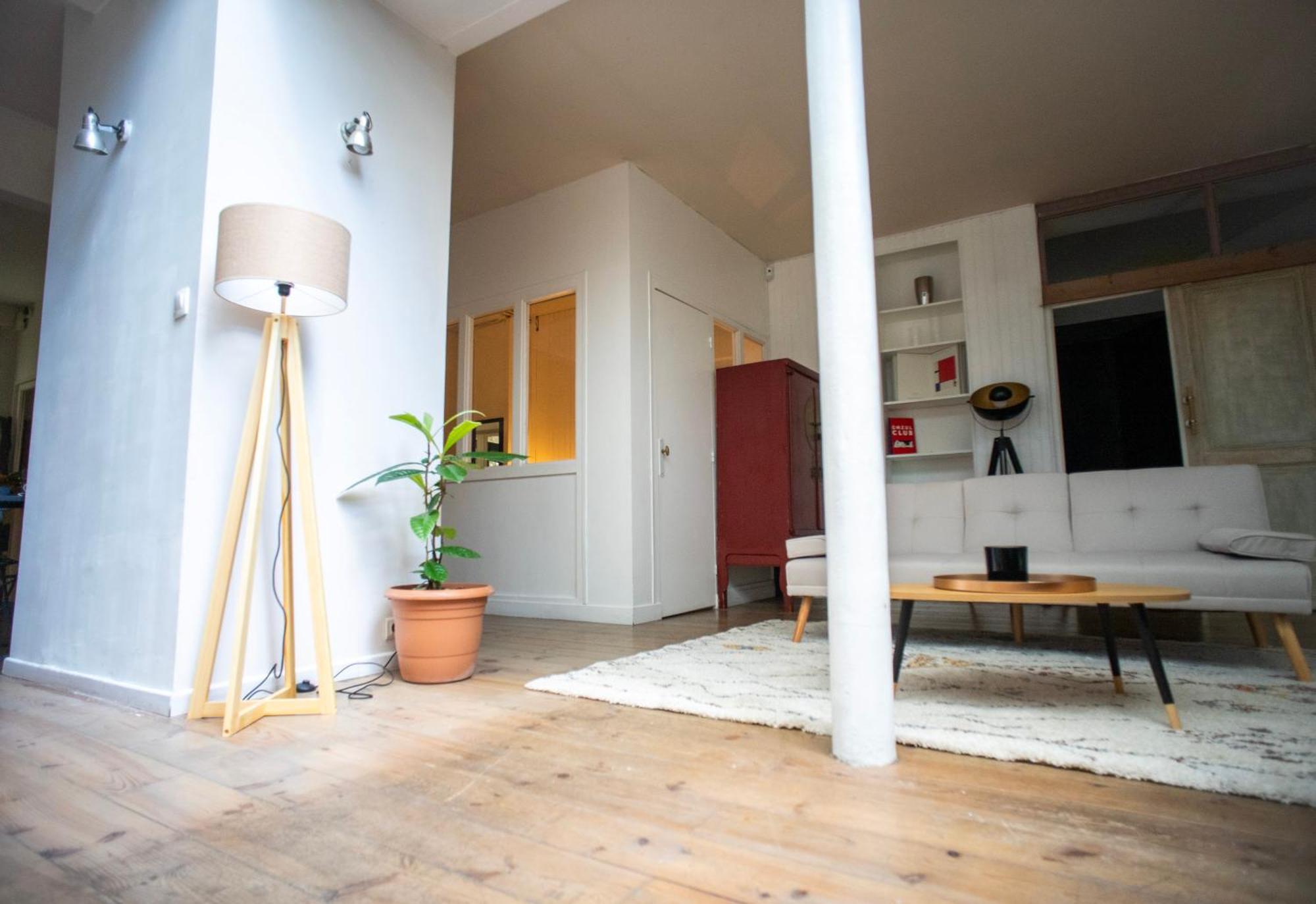 דירות Loft Branche Dans Le Quartier Le Plus Tendance De פריז מראה חיצוני תמונה
